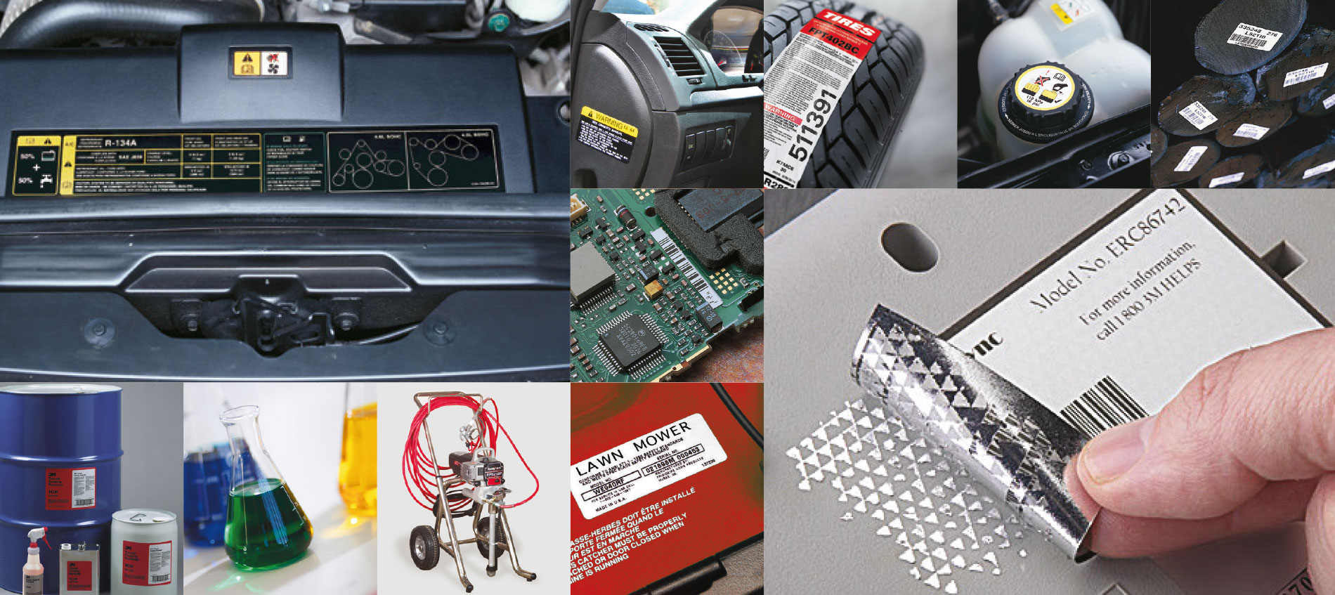 Etichette per la produzione industriale